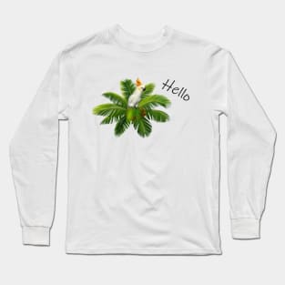 Hello parrot Long Sleeve T-Shirt